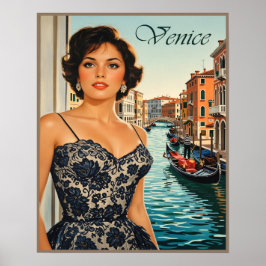 Reiseplakat Venedig, Italien Poster