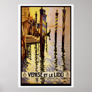 Reiseplakat von Venedig Poster
