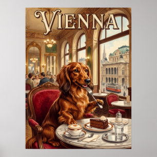 Reiseplakate im Vintage-Stil Venedig Italien Hun Poster