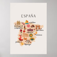 Reiseplan für Spanien