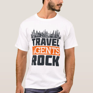 Reiseplanungsplanung für Agenten Rock Vacation T-Shirt