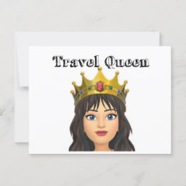 Reisequeen Postkarte