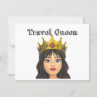 Reisequeen Postkarte