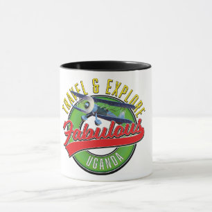 Reiseroute Entdecken Fabulous Uganda Tasse
