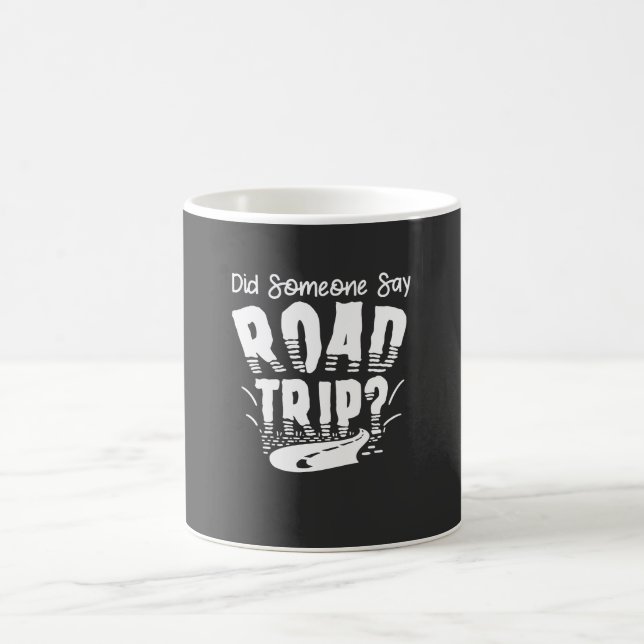 Reiseroute Geschenk Kaffeetasse (Mittel)