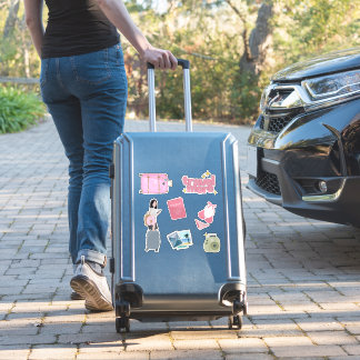 Reisesticker für Reisebegeisterte Aufkleber