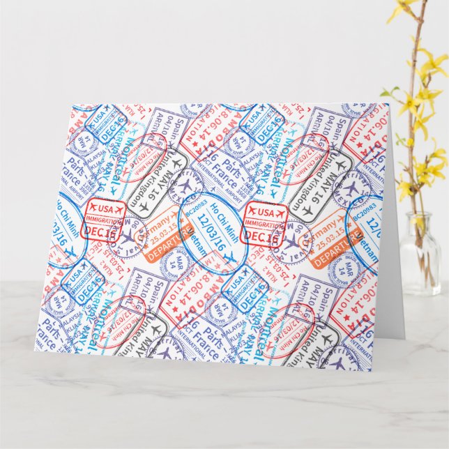 Reisesymbol Karte (Gelbe Blume)