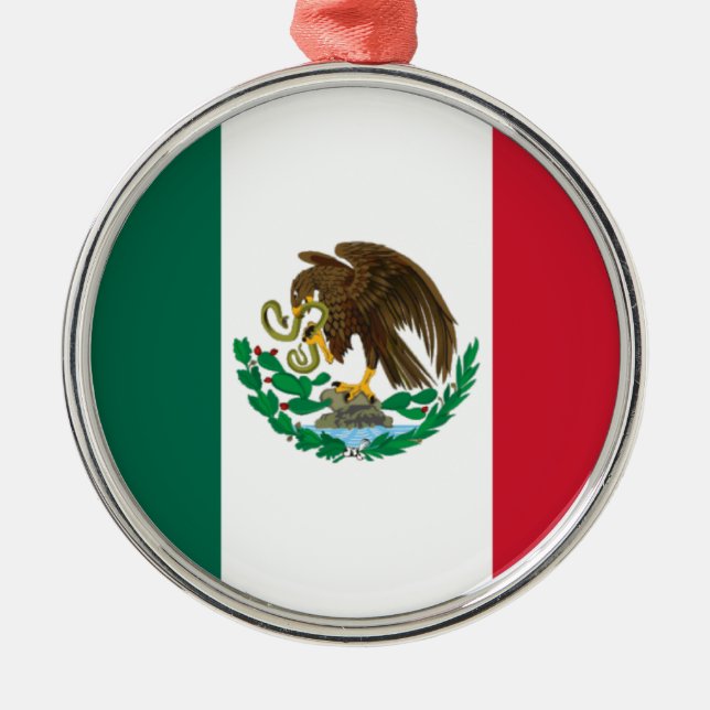 Reisetasche - Mexiko Silbernes Ornament (Vorne)