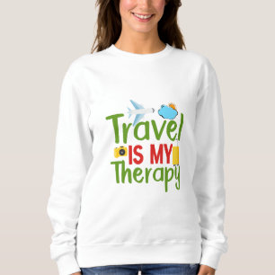 Reisetherapie und Inspiration, Lebensabenteuer Sweatshirt
