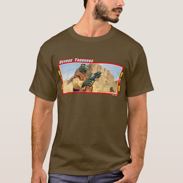 ReiseTrekkers - Eidechsen-Mann-Shirt T-Shirt (Vorderseite)