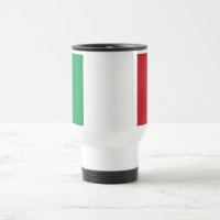 Reiseumarmung mit der Flagge Italiens
