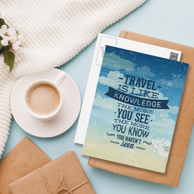 Reiseurlaub Gute Reise Postkarte (Von Creator hochgeladen)