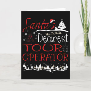 Reiseveranstalter Weihnachtsjob Lustige Weihnachte Karte