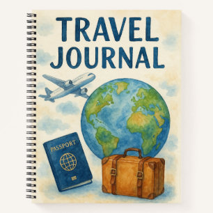 Reisezeitschrift Notizbuch