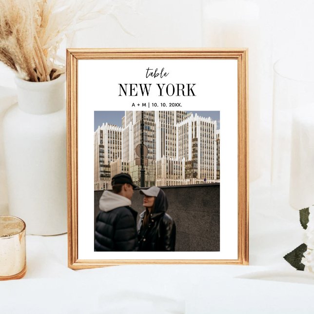 Reiseziel Foto Hochzeit Tischnummer (Von Creator hochgeladen)