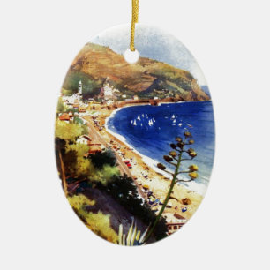 Reiseziel Levanto Genua Italien Tourismus Keramik Ornament