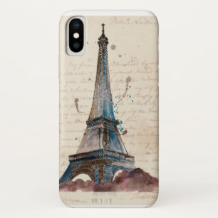 Reiseziele Briefe vom Eiffelturm Case-Mate iPhone Hülle