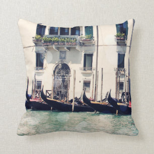 Reiseziele   Foto an der Wasserfront von Venedig Kissen