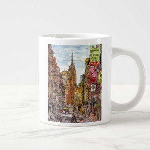 Reiseziele  New York City View Little Italy Jumbo-Tasse