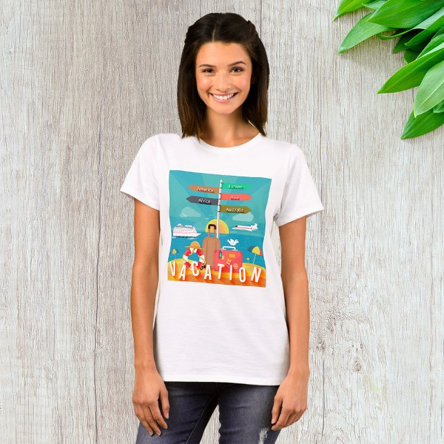 Reiseziele T-Shirt (Von Creator hochgeladen)