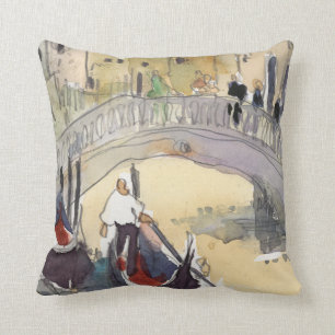 Reiseziele Venice Plein Air Gondelbahn Kissen