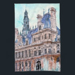Reiseziele | Watercolor Rustic Hotel de Ville Geschirrtuch<br><div class="desc">Finden Sie dieses meisterlich erschaffene Aquarell- und Tintendesign von Melissa Wang, das Ihnen von der World Art Group zur Verfügung gestellt wurde, über das fantastische Sortiment an tollen Produkten aus Zazzle. Sehen Sie, wie ihr zarter Umgang mit Details das prächtige Hotel de Ville zum Leben erweckt hat, von seinen vielen...</div>