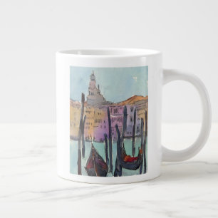 Reiseziele  Zwei Gondeln in der Skizze von Venedig Jumbo-Tasse