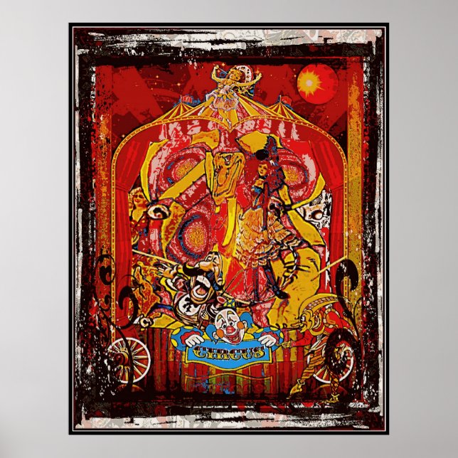 Reisezirkus Poster (Vorne)