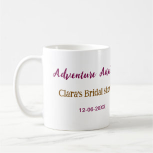 Reisfelder-Abenteuer erwartet Junggesellinnenabsch Kaffeetasse