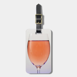 Reisglas Wein Gepäckanhänger