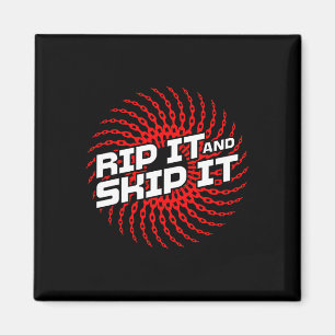 Reiß es und überspring es Lustige Disc-Golf Ultima Magnet