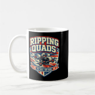 Reißende Quads Fpv Drohnenrennen Amerikanischer Pa Kaffeetasse