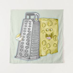 Reißkäse Wandteppich