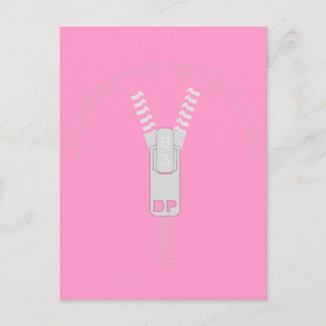 Reissvers Postkarte (Vorderseite)