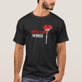 Reißverschluss-Club-Mitglied Erholung nach Herzope T-Shirt