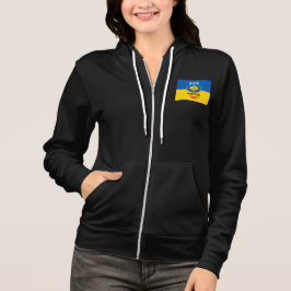 Reißverschluss Hoodie von Bella+Canvas