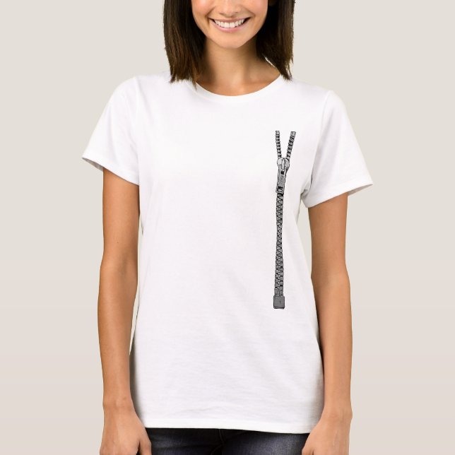 REISSVERSCHLUSS T-Shirt (Vorderseite)