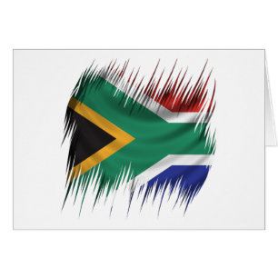 Reißwolf-Südafrika-Flagge
