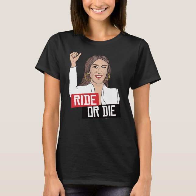 REIT ODER STIRB AOC T-Shirt (Vorderseite)
