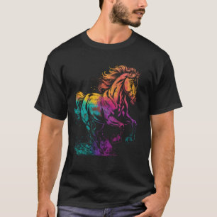 Reit-T-Shirt Frauen Land Pferdeliebhaber Eque T-Shirt