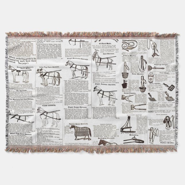 Reitantike Werbung Kunst Decke (Vorderseite)