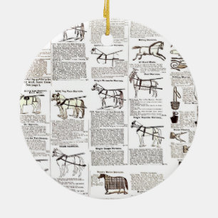 Reitantike Werbung Kunst Keramik Ornament