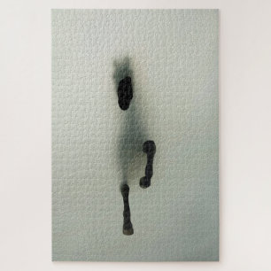 Reitausbruch durch Nebel - Abstrakte Kunst