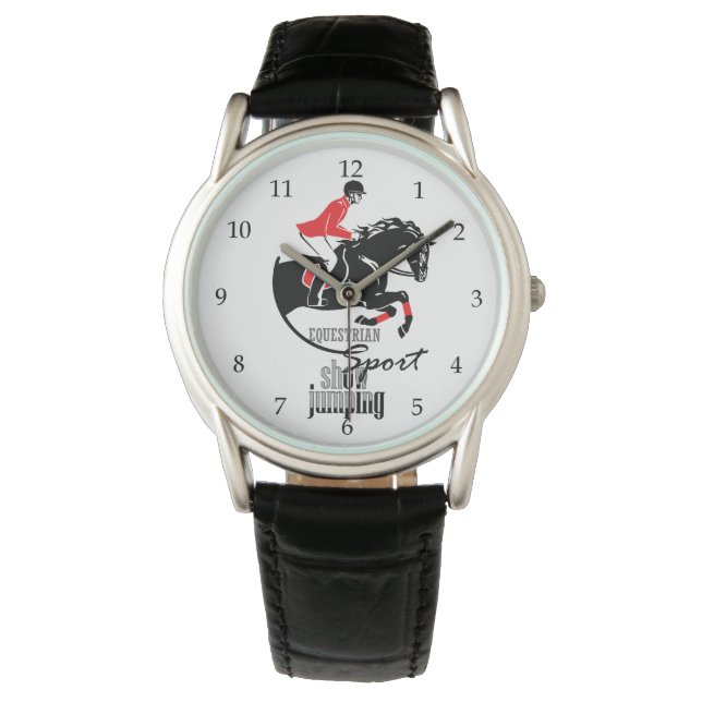Reitausstellung Armbanduhr (Vorderseite)
