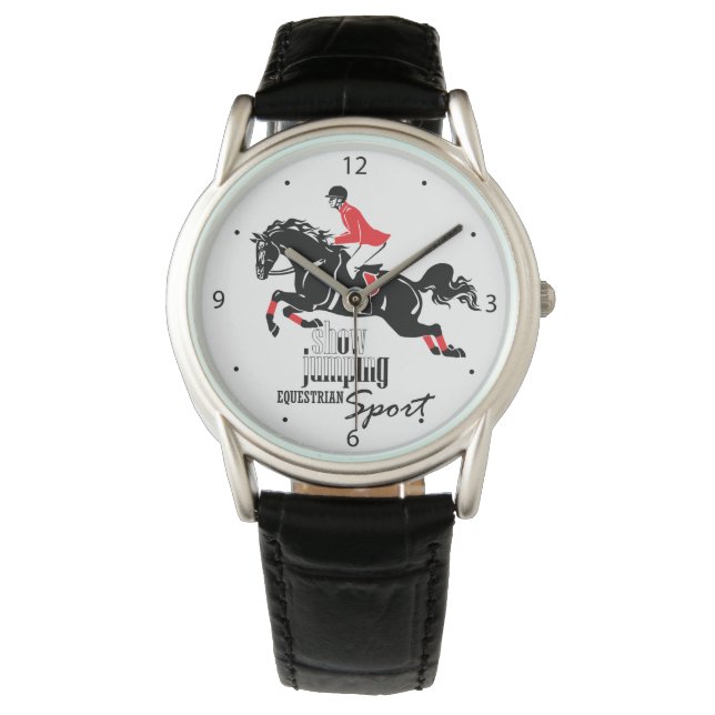 Reitausstellung Armbanduhr (Vorderseite)