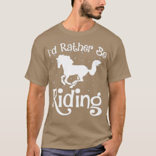 Reitausweis RÄDER Reiten Pferdeausflug Equestri T-Shirt