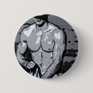 Reitcowboy Button