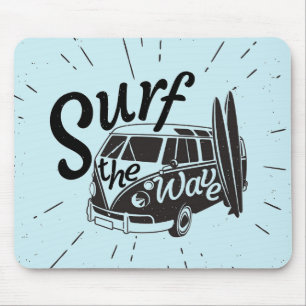 Reite die Welle Mousepad