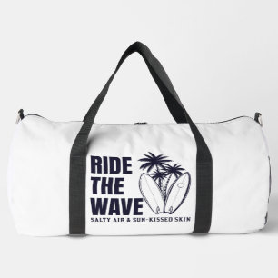 Reite Die Welle Salzwasser-Haut Duffle Bag