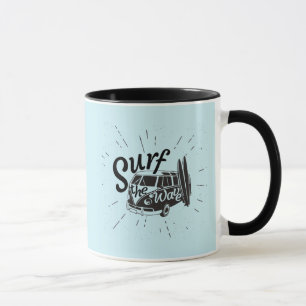 Reite die Welle Tasse